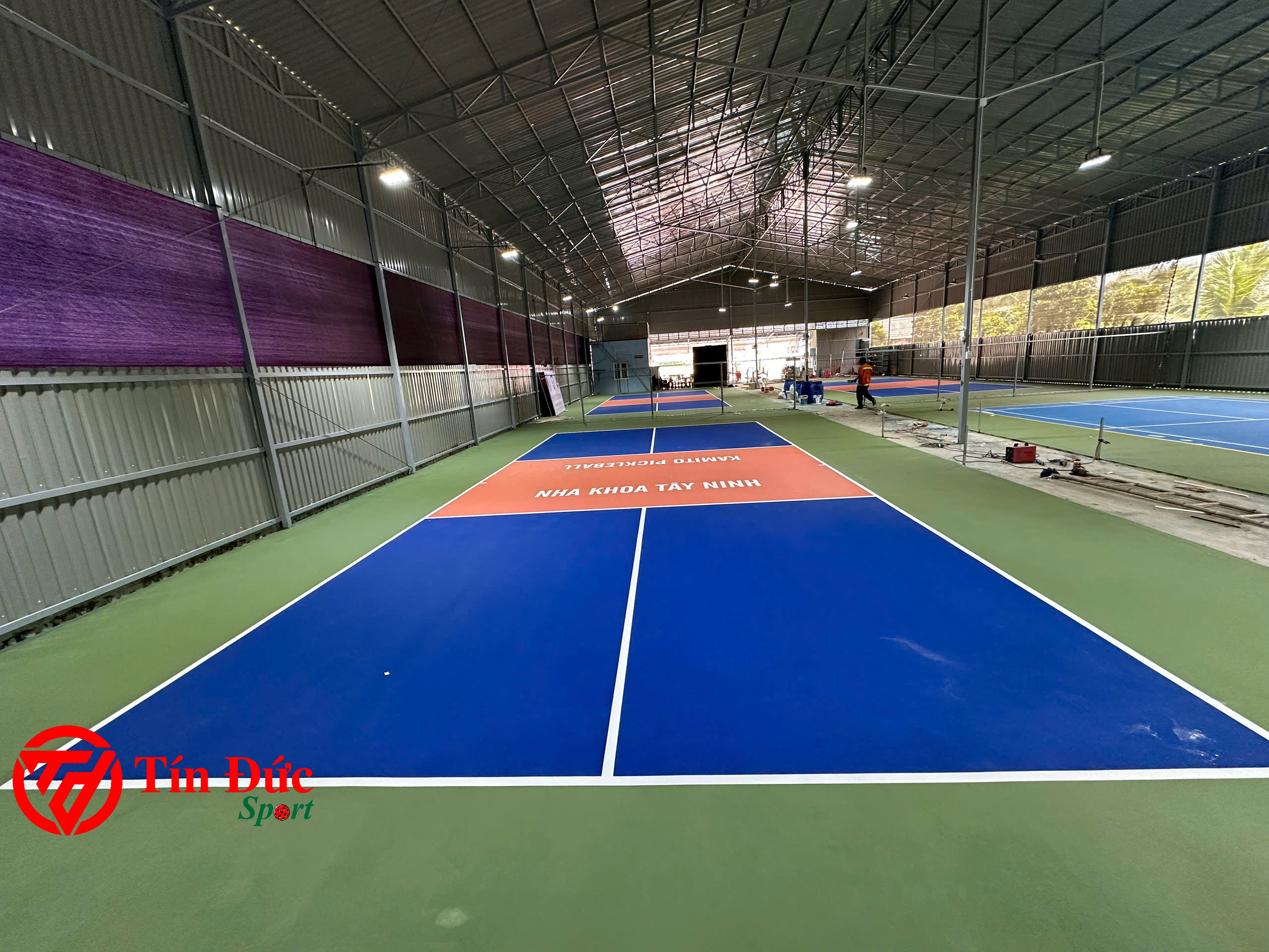 SÂN PICKLEBALL BÀU MÂY