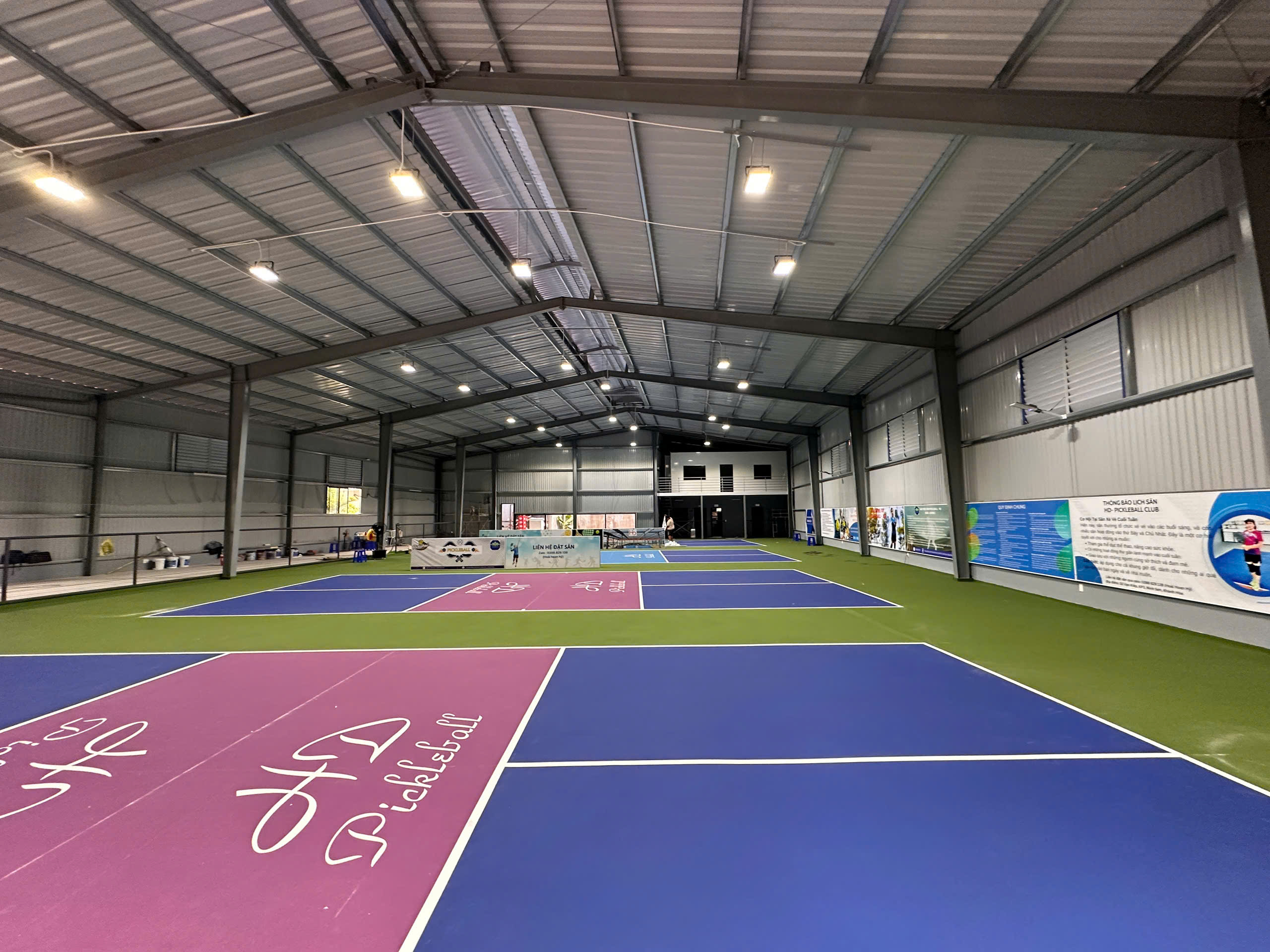 Dịch vụ thi công sân pickleball trọn gói Tín Đức